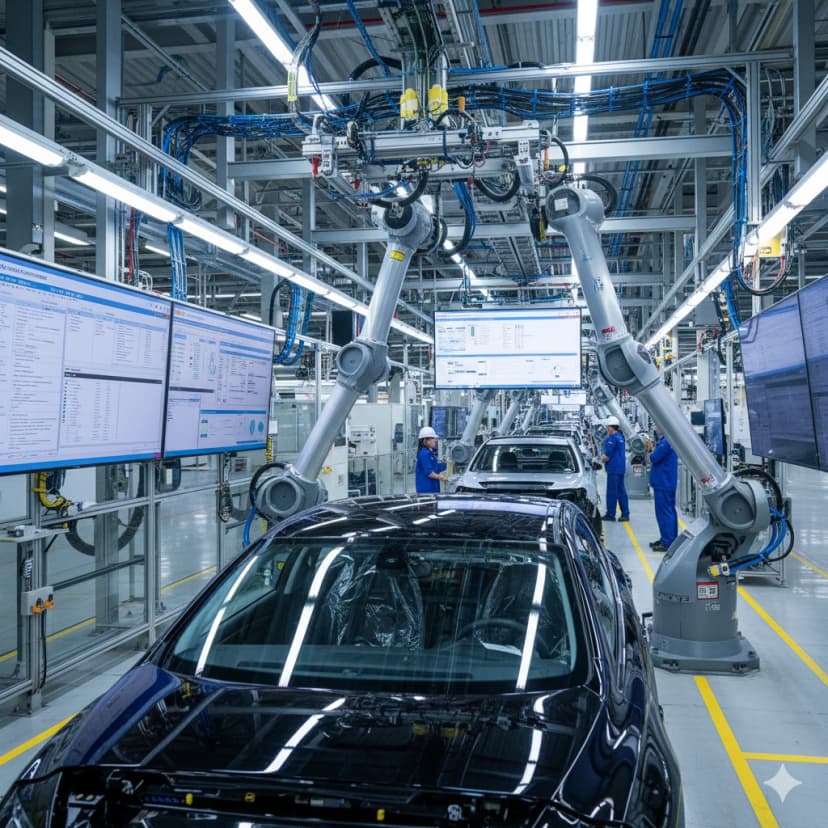 Roof Assembly – MES & LabVIEW Integration